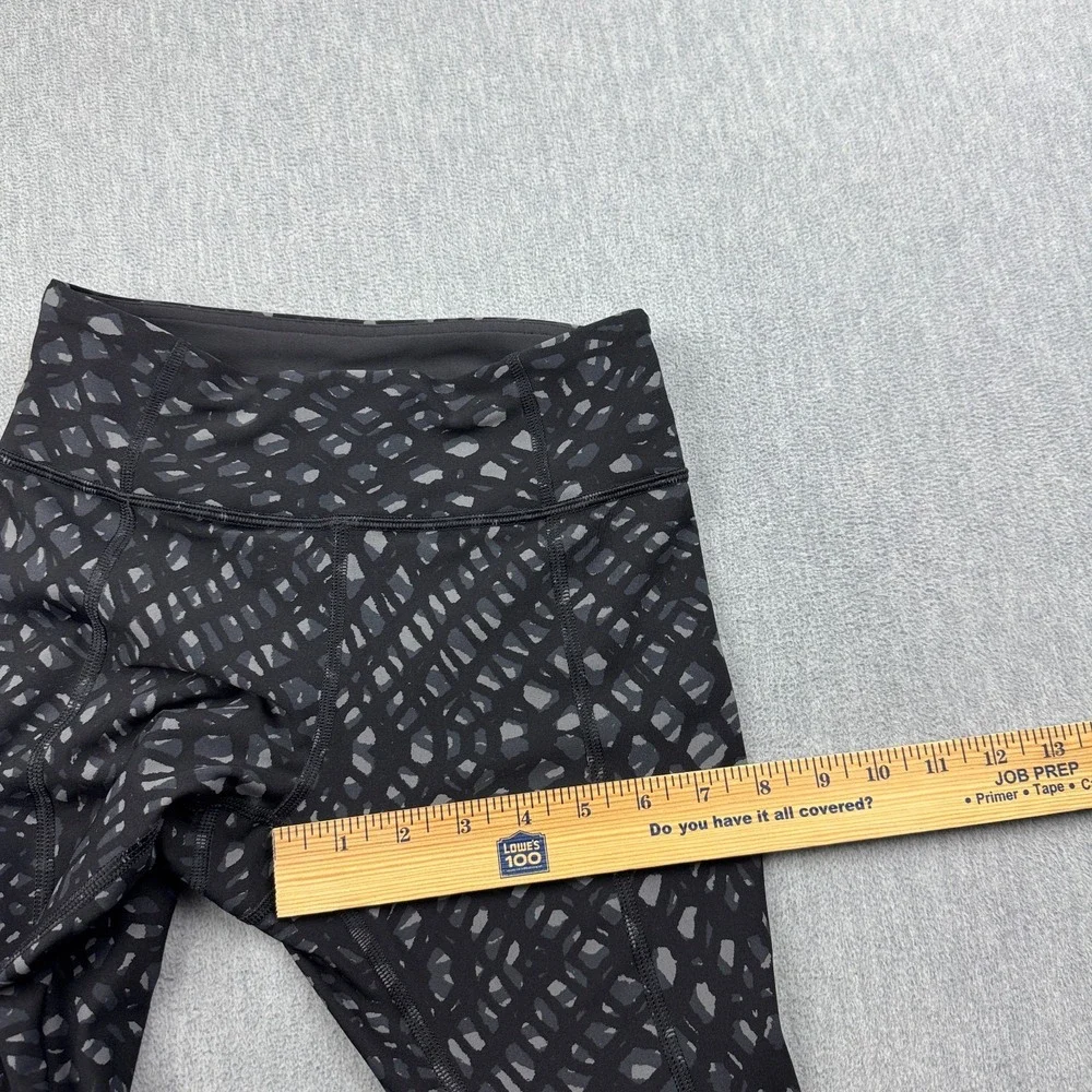 Lululemon Leggings Womens 4 Black Tight Stuff Tight 24